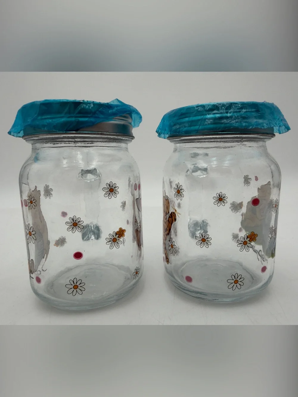 Winnie the Pooh Salt & Pepper Glass Jar Set